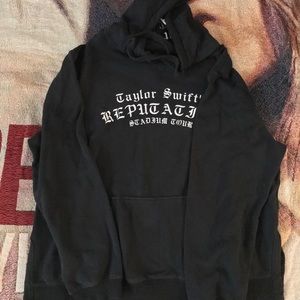 taylor swift black rep hoodie